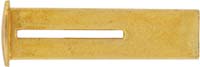 Wedge Key,
slotted, for CVA shotgun,
wax cast brass Wedge Key,
slotted, for CVA shotgun,
wax cast brass